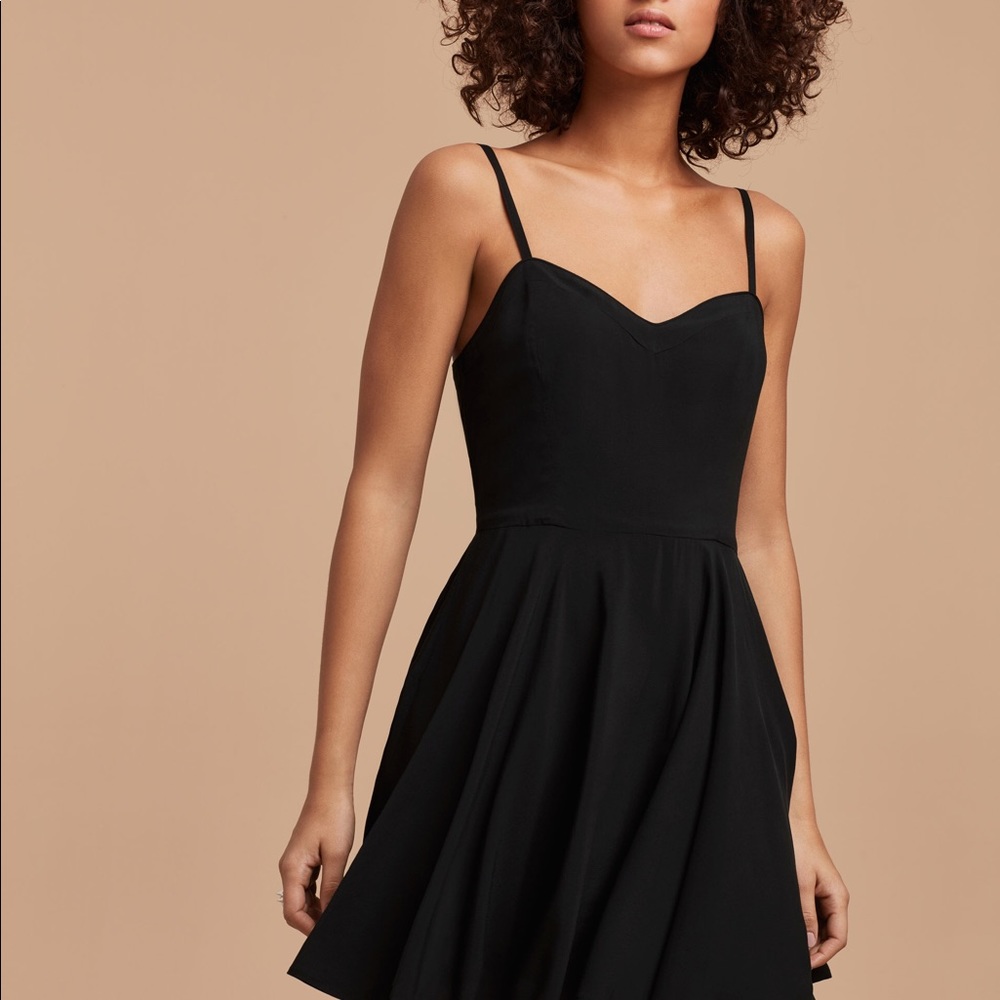 Blue LIPINSKI dress from aritzia